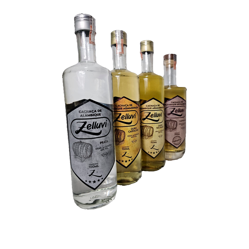 KIT 4 Unidades Zelluvi 700ml – Tradição e Qualidade em Cada Garrafa