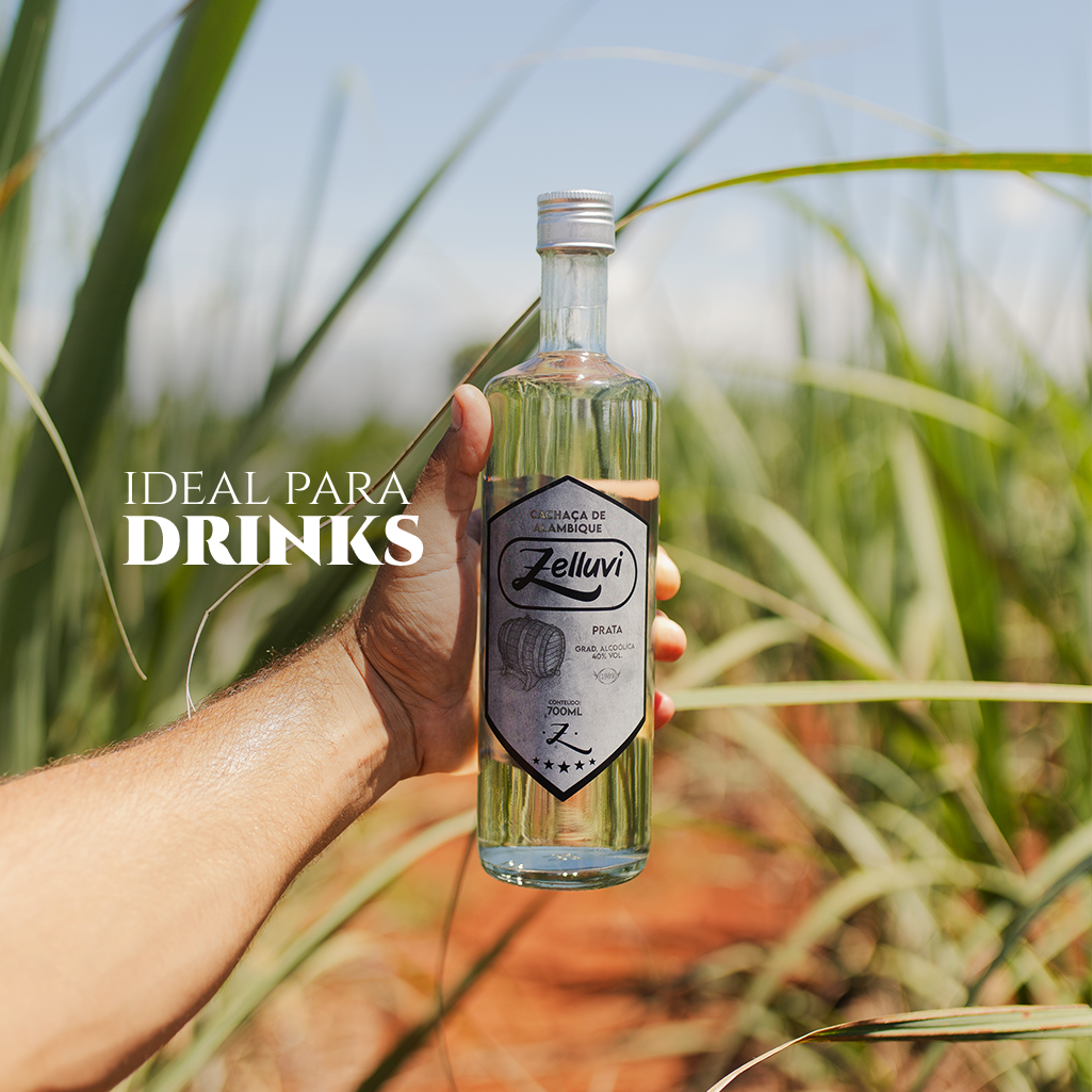 Cachaça de Alambique - Prata