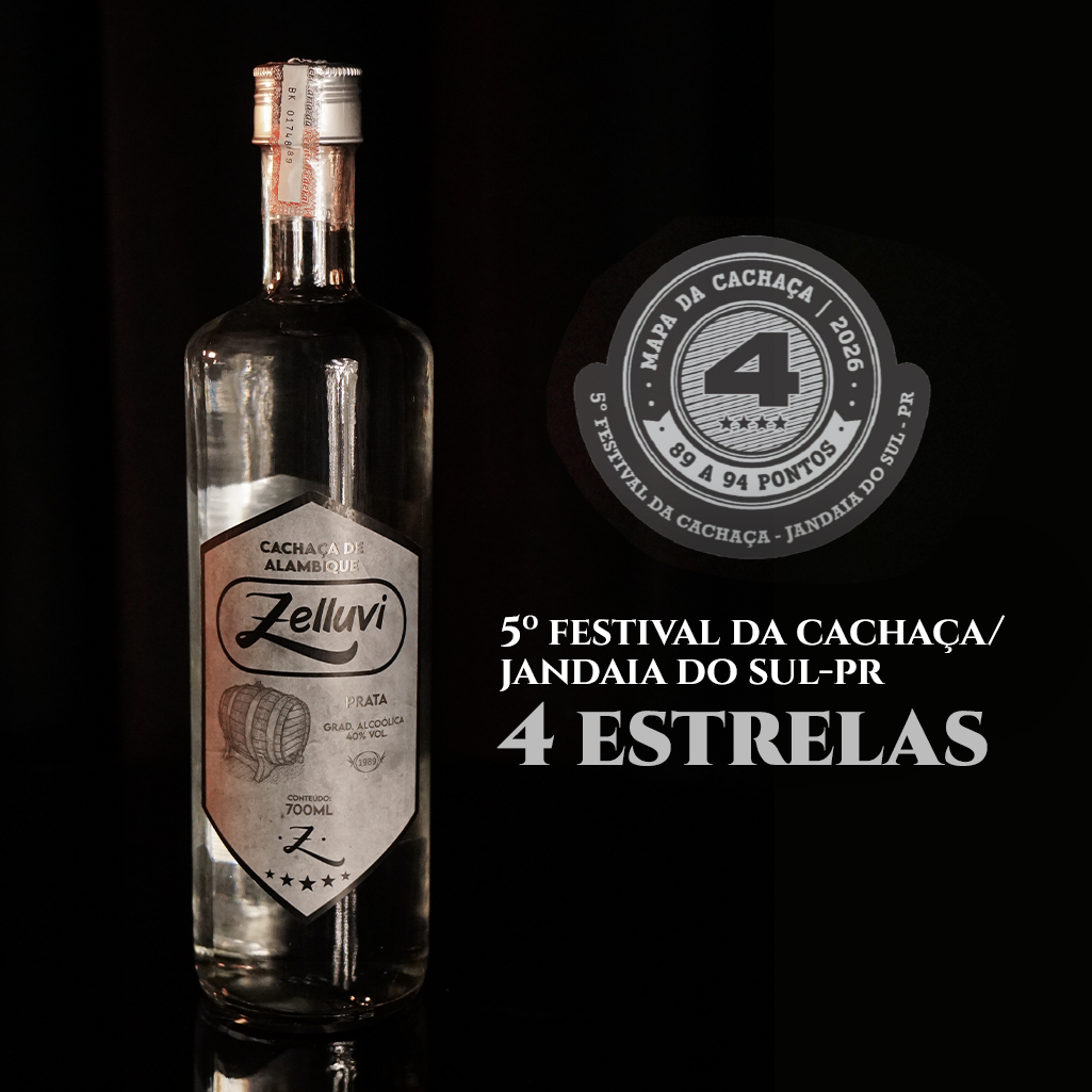 Cachaça de Alambique - Prata