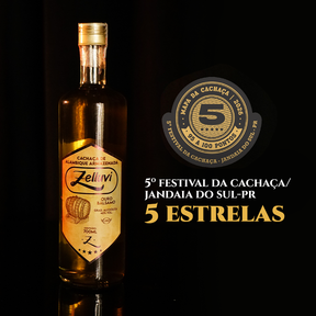 Cachaça de Alambique Armazenada - Ouro Bálsamo
